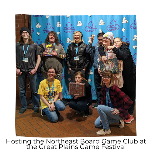 Hosting the Northeast Board Game Club at the Great Plains Game Festival