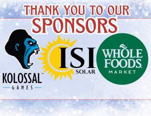 Holiday Board Game Pop Up Sponsors